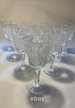 Waterford Crystal ALANA Wine Glasses Set of 10