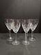 Waterford Crystal ARAGLIN Vintage Set of 4 Wine Glasses 7-1/8 EXCELLENT