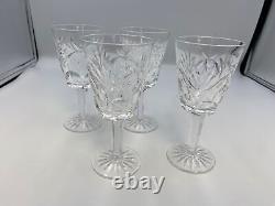 Waterford Crystal ASHLING White Wine Glasses Set of 4