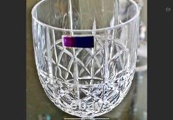 Waterford Crystal Brady Wine Glasses Goblets Set Of 4