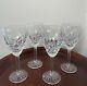 Waterford Crystal CASTLEMAINE Claret 7 1/8 Wine Glasses set of 4