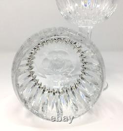 Waterford Crystal Carina Balloon Wine Glasses 7 1/8 Set of 2 Mint