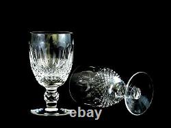 Waterford Crystal Colleen Claret Wine Glasses Vintage Set of 4