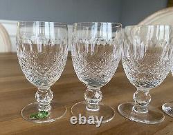 Waterford Crystal Colleen Short Stem 4.5 White Wine Glasses Set of 5