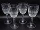 Waterford Crystal Colleen Tall Stem Claret Wine Glass Set of 4- 6 1/2 FREE SHIP
