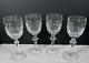 Waterford Crystal Curraghmore 7 1/8 Claret Wine Glasses Set of 4