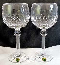 Waterford Crystal Curraghmore Balloon Wine Set of 2 Glasses #1050298 New