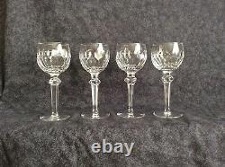 Waterford Crystal Curraghmore Hock Wine Glasses, Set of 4