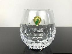 Waterford Crystal Double Old Fashioned Enis Wine Brandy Glasses Set of 6