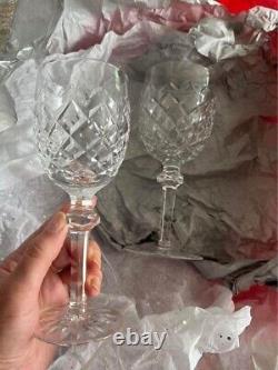 Waterford Crystal Glasses Set 40 Piece Powerscourt Collection Rare