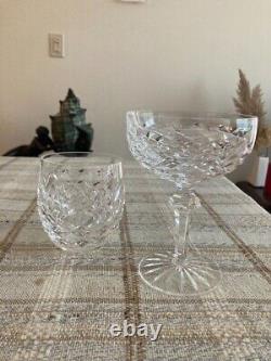 Waterford Crystal Glasses Set 40 Piece Powerscourt Collection Rare