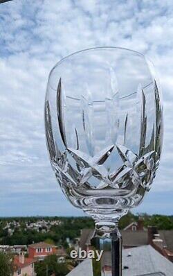 Waterford Crystal KILDARE Claret Wine Glasses Set of 8