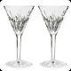 Waterford Crystal KILLORAN Martini Glasses Set / 2 Wine Made in IRELAND NEW