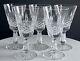 Waterford Crystal Kenmare 4 Oz. WHITE WINE GLASSES 5.5 MINT! Set of 5