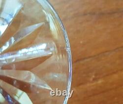 Waterford Crystal LISMORE 6 Claret Wine Glasses Goblets Set of 7