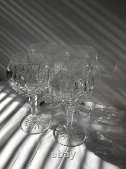 Waterford Crystal Lismore Balloon Wine Glass set 4