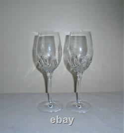 Waterford Crystal Lismore Essence White Wine Glass Set of Two 9 1/2