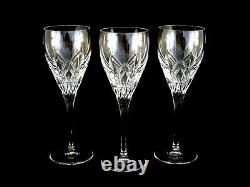 Waterford Crystal Marquis Caprice Wine Glasses Set of 3
