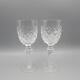 Waterford Crystal POWERSCOURT Claret Wine Glasses Set of Two