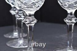 Waterford Crystal Powerscourt Claret Wine Goblets Glasses 7 Stemware SET 5