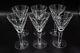 Waterford Crystal Sheila Claret Wine Glasses Set of 6- 6 1/2 H FREE USA SHIP