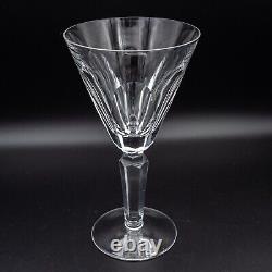 Waterford Crystal Sheila Claret Wine Glasses Set of 6- 6 1/2 H FREE USA SHIP