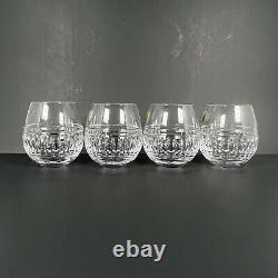 Waterford Crystal Stemless Wine Whiskey Cocktail Glasses Bolton Set of 4 NEW