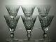Waterford Crystal Tramore Cut Wine Glasses Set Of 6 5 Tall- Signed
