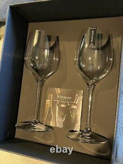 Waterford ELEGANCE Pinot Noir Crystal 18.6 oz Wine Glass Set 2pc BNWB