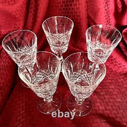 Waterford Kenmare Water/wine Glasses Set Of 5