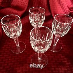 Waterford Kildare White Wine Glasses Set Of 4 Mint