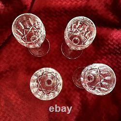 Waterford Kildare White Wine Glasses Set Of 4 Mint