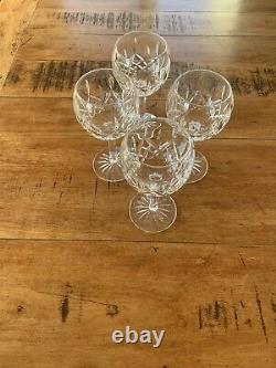 Waterford Lismore Balloon Wine Glass. Set of 4
