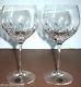 Waterford Lismore Essence Set of 2 Balloon Wine Glasses Made/Germany #143784 NEW