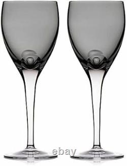 Waterford W Wine Set of 2 Shale Glasses