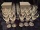 Waterford crystal Abbington set of 36 goblets, flutes & wine glasses