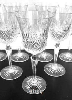 Wedgwood Majesty Crystal Wine Glasses Set of 7