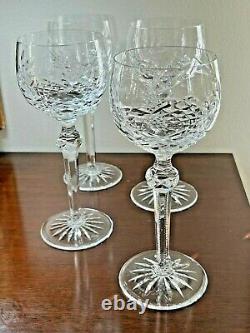 Wedgwood Sovereign Hock Wine Glass 8040-005 Excellent set of 4 In Original Box