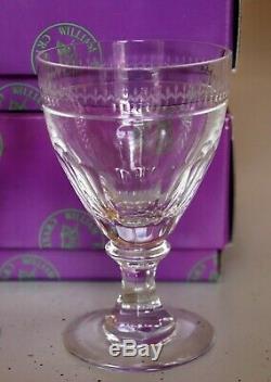William Yeoward Crystal Gloria Large Wine Signed 6 Available Sold as Set of 2
