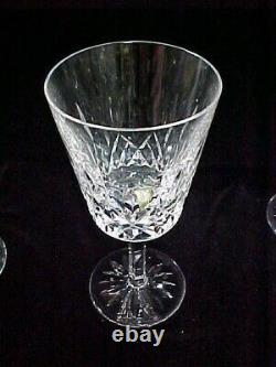 (set Of 10) Waterford Ireland Crystal Lismore 5 7/8 Wine Glass Goblets